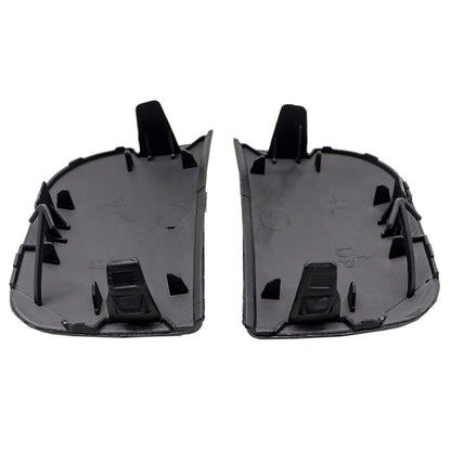Fit for TOYOTA Prius 2012-2015 Black Front Bumper Tow Eye Hook Cover Cap X2