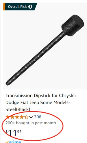 Fit Chrysler 10323A 10323B High Quality Factory Tool Transmission Dipstick Tool