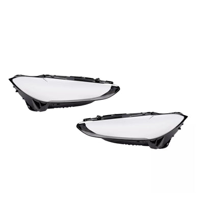 For 2021-2024 BMW 4-Series M4 i4 Left & Right Side Headlight Lens Clear Cover