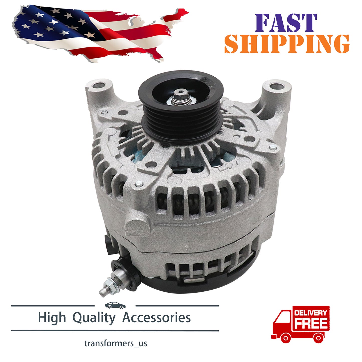 For Jeep Gladiator Wrangler JL 2018-2023 New Alternator 240 A/12 V 56029803AA