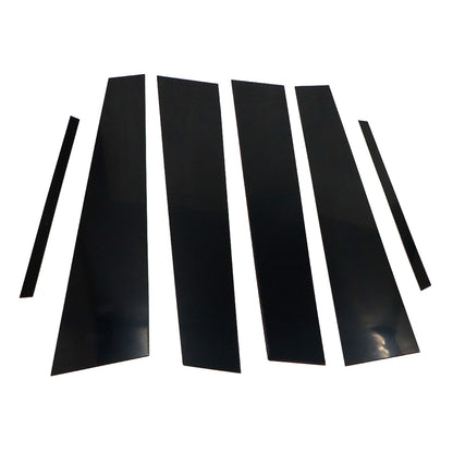 Decal Cover Fit For Toyota Camry 2012-2017 Pillar Post Door Window Trim US 6Pcs