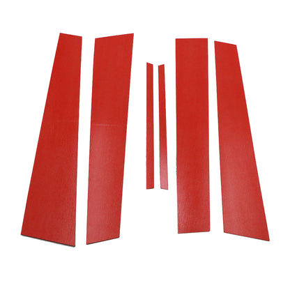 Decal Cover Fit For Toyota Camry 2012-2017 Pillar Post Door Window Trim US 6Pcs
