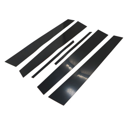 Decal Cover Fit For Toyota Camry 2012-2017 Pillar Post Door Window Trim US 6Pcs