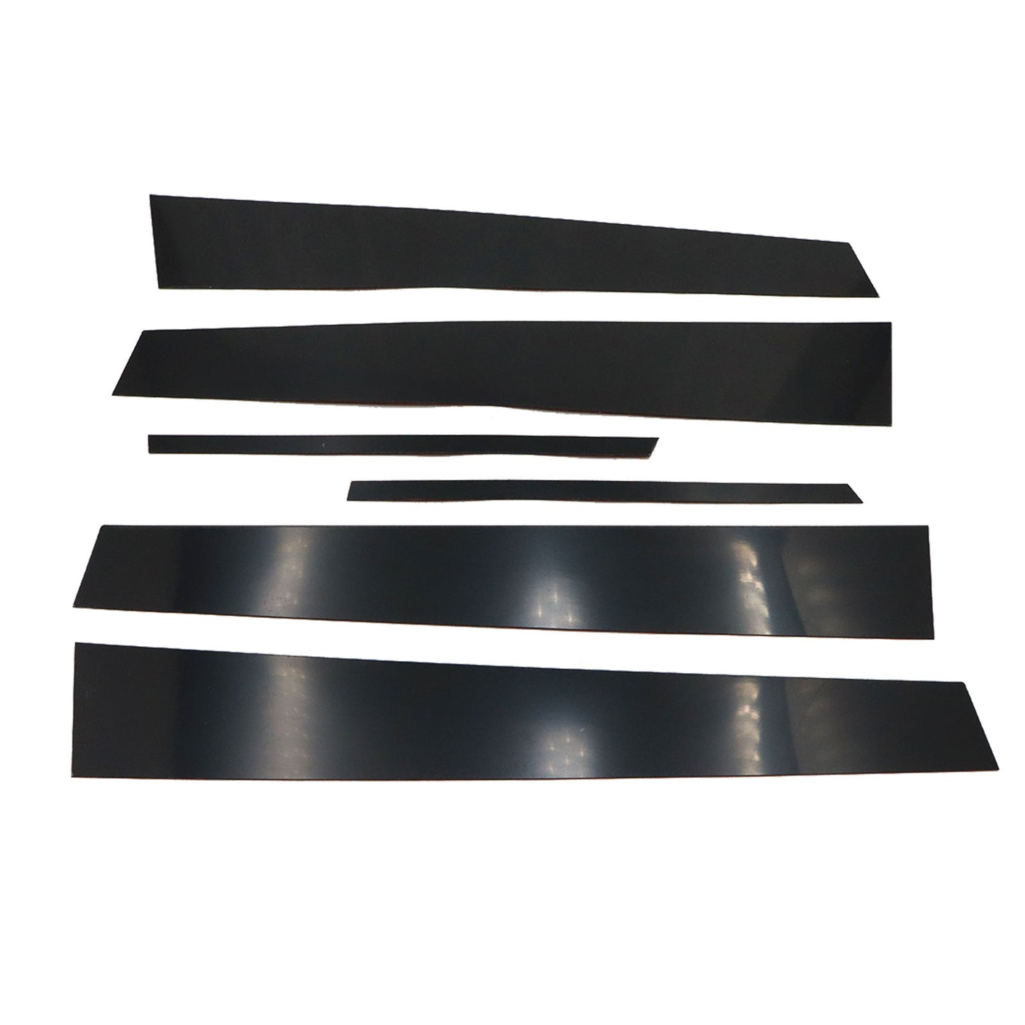 Decal Cover Fit For Toyota Camry 2012-2017 Pillar Post Door Window Trim US 6Pcs