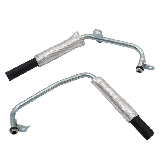 Set of 2 Turbocharger Coolant Lines For 2015-2019 MERCEDES CLA250 GLA250