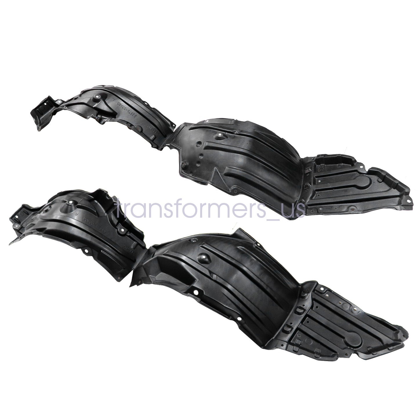2x Front Inner Fender Liners Wheel Arch Liner for Toyota Corolla 2020-2024