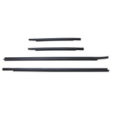 Door belt weatherstrip rubber seal For 97-04 Nissan Frontier Navara D22 crew cab