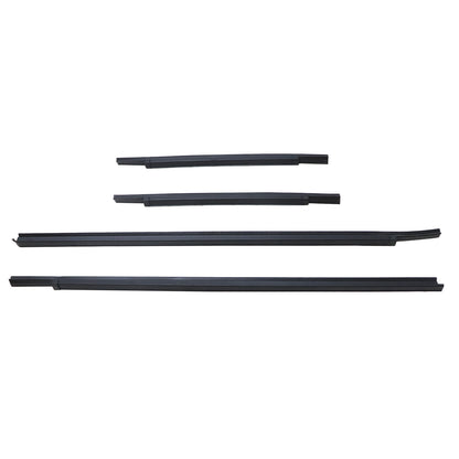 Door belt weatherstrip rubber seal For 97-04 Nissan Frontier Navara D22 crew cab