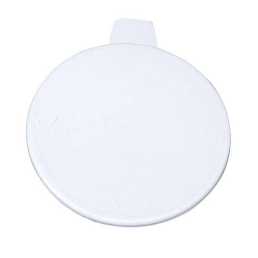White Front Bumper Tow Hook Cover Cap Fits Tesla Model 3 2017-2021 1460701-00-B