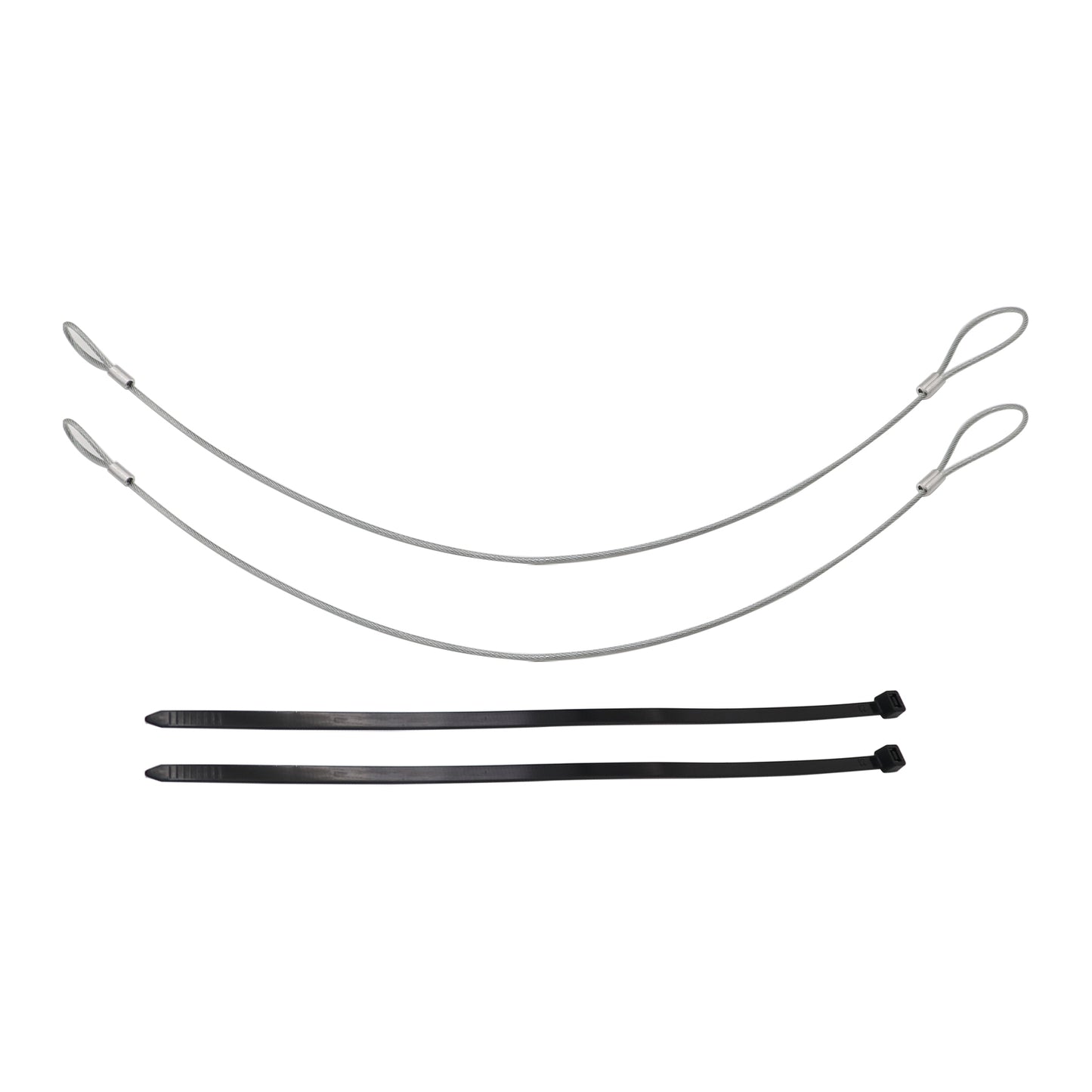 2Pcs Emergency Hood Release Cable Kit For 1984 85-1996 Corvette C4 RP604802 US