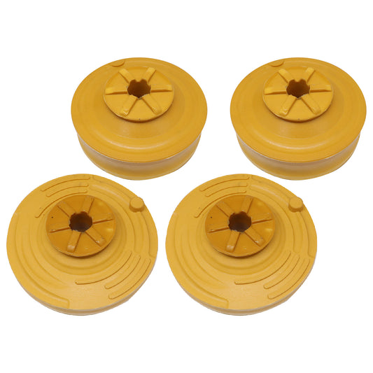 4X NEW For Mercedes W221 Front Rear Hydraulic ABC Shock Buffer Rubber Top Mounts