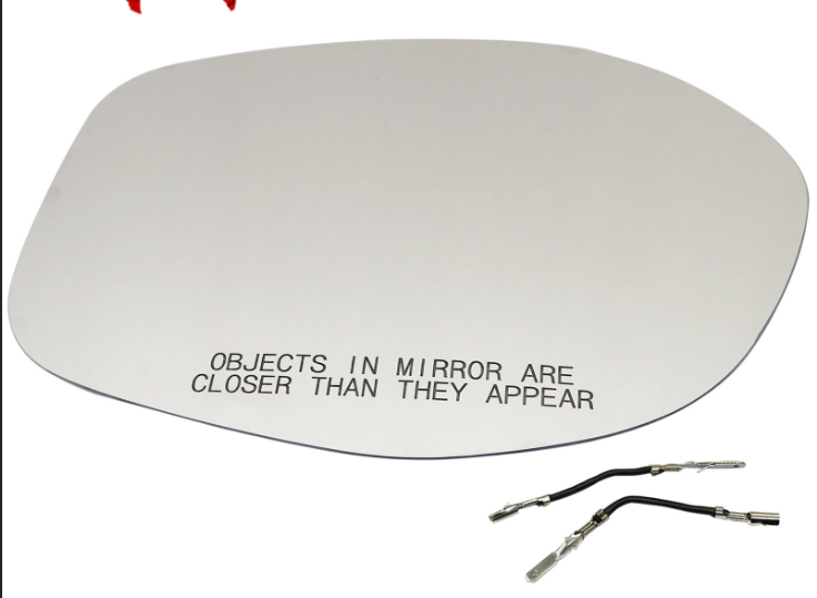 Heated Mirror Glass Passenger Side With Backing Fit for 14-17 Honda Odyssey