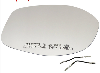 Heated Mirror Glass Passenger Side With Backing Fit for 14-17 Honda Odyssey