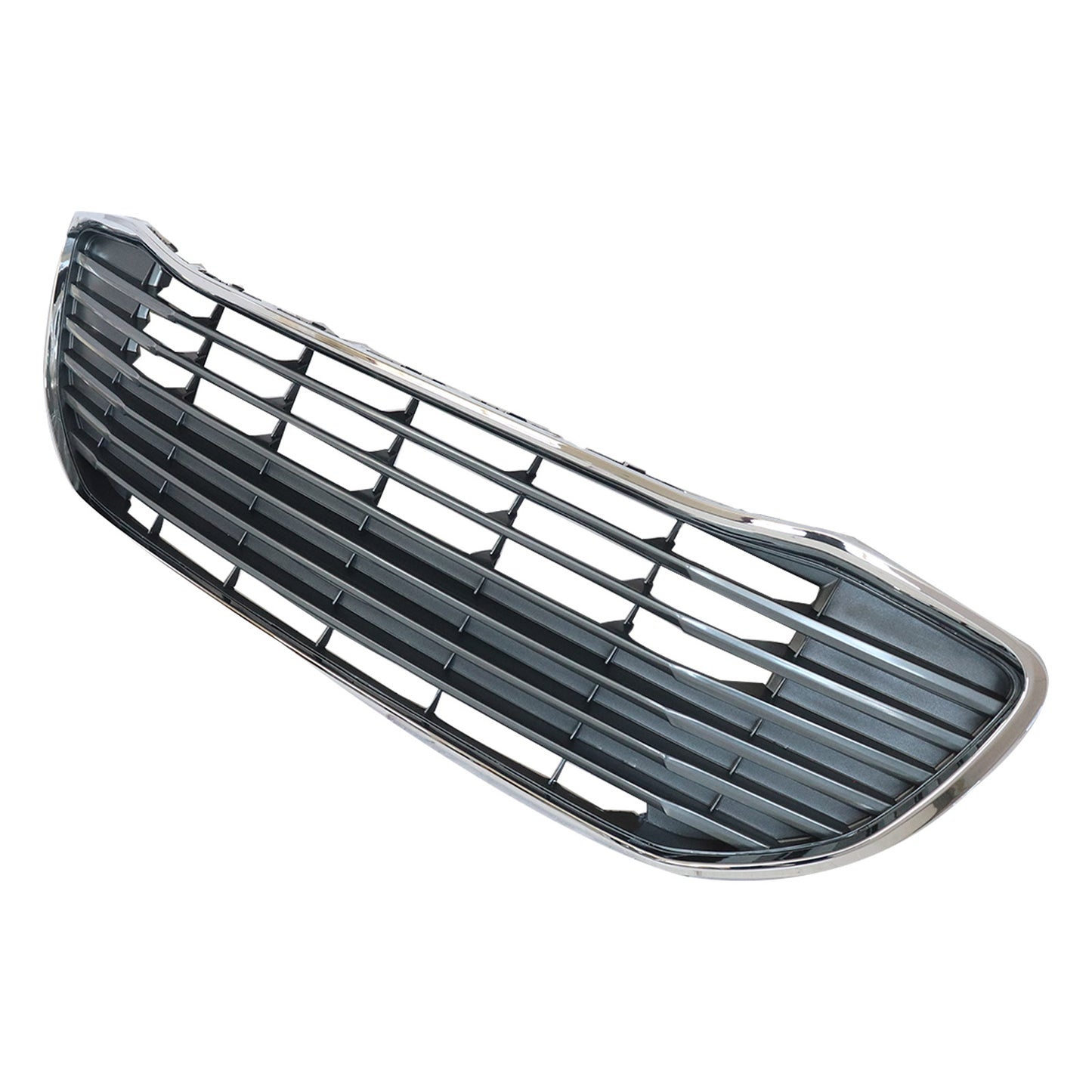 Black Chrome Front Bumper Lower Grille Grill Fits  2016 2017 2018 Toyota Avalon