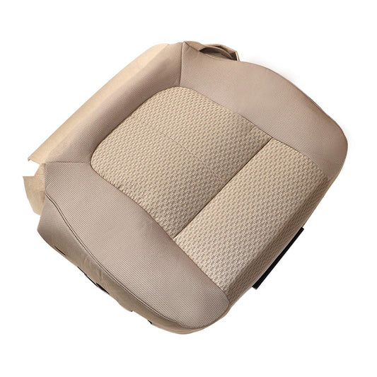 Fits 09-14 Ford F150 XLT STX Right Front Passenger Bottom Cloth Seat Cover Tan