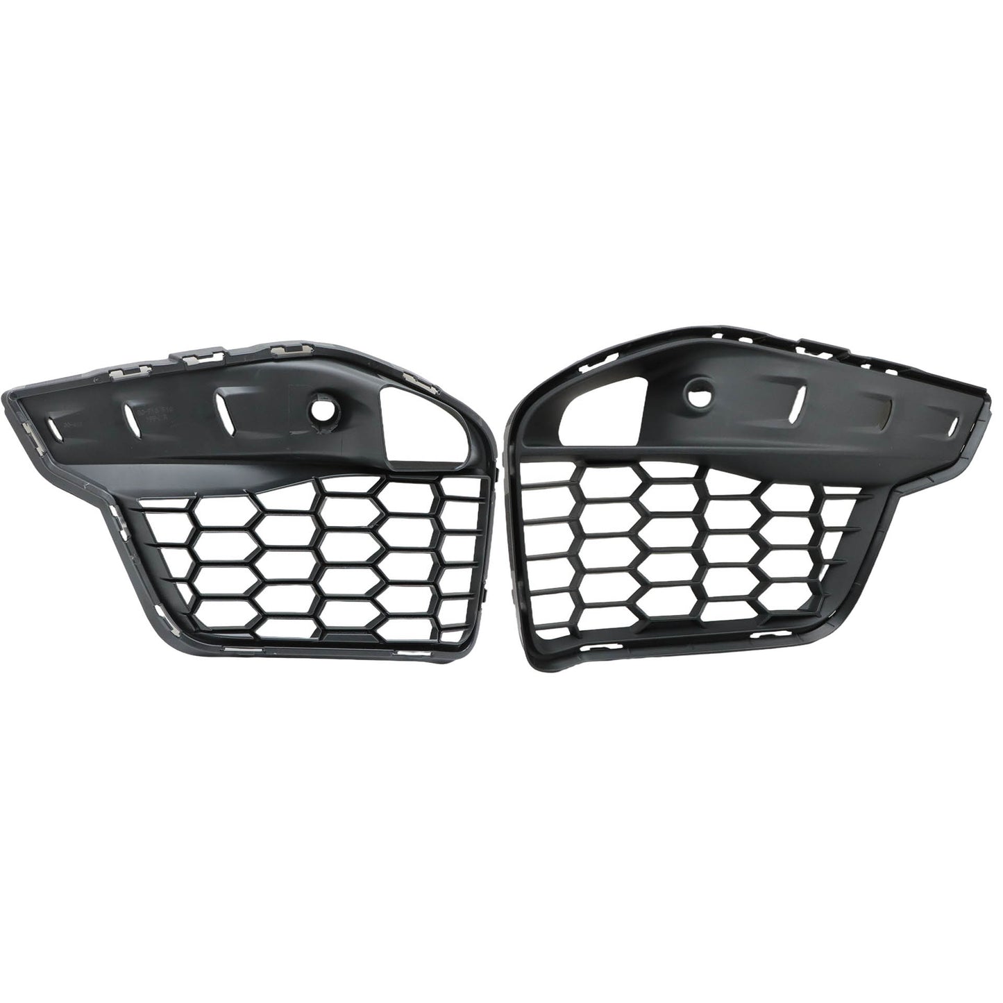 Fit BMW X5 M X6 F85 F86 2013 Front Bumper Open Grid Grilles Pairs Black Painted