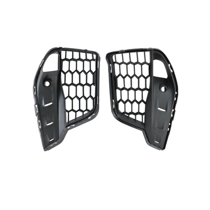 Fit BMW X5 M X6 F85 F86 2013 Front Bumper Open Grid Grilles Pairs Black Painted
