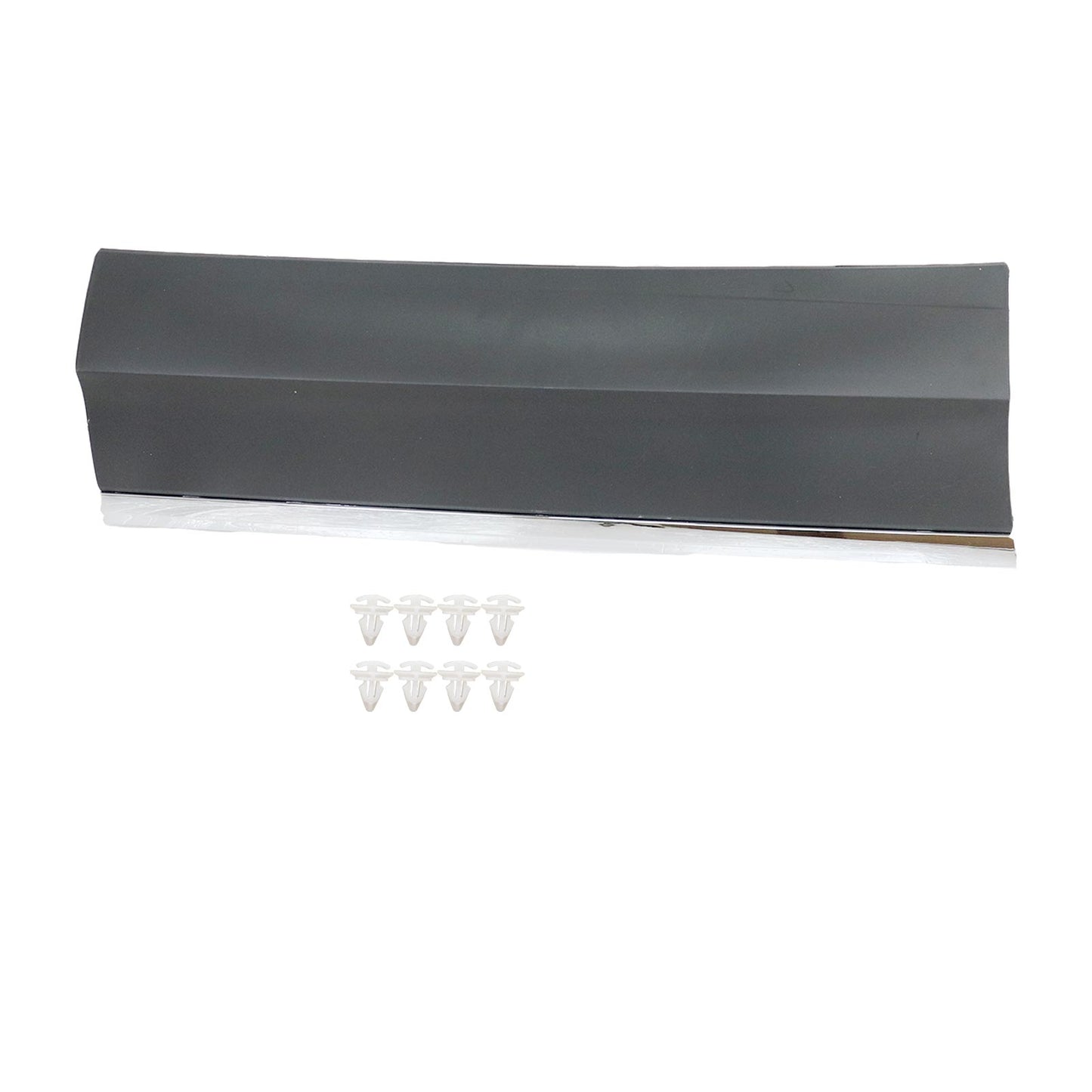 For 2018-21 Volkswagen Tiguan Right Rear Door Trim Molding Chrome/Black Painted