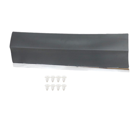 For 2018-21 Volkswagen Tiguan Right Rear Door Trim Molding Chrome/Black Painted
