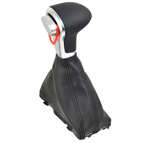 Automatic Gear Shift Knob Shifter Leather Gaiter Boot Cover Fit Audi A4 A5 A6 Q5