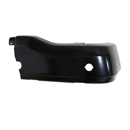 Fit 19-23 Ford Ranger Black Right Rear Bumper End Caps w/ Parking Sensor Holes
