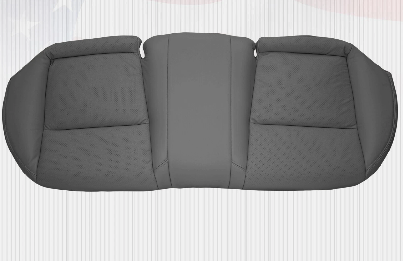 2006 2007 Fits Acura TL Rear 2nd Row Bottom Leather Seat Cover Waterproof Gray