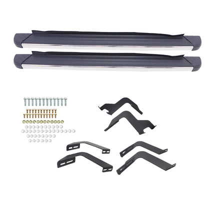 2PC Side Steps Running Boards Nerf Bars Fits For Toyota 4Runner N280 2010-2024