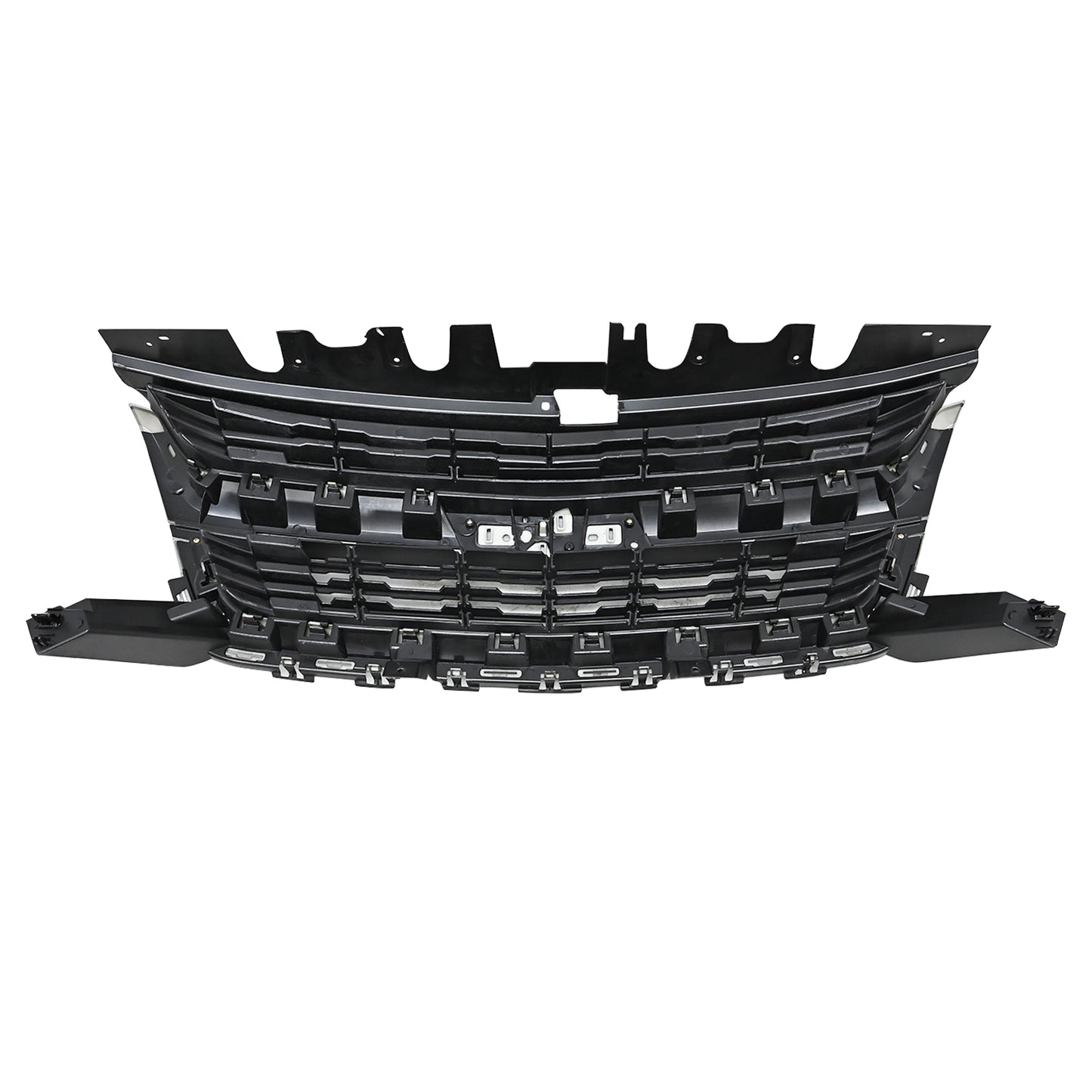 For 2015-2019 20 Chevrolet Colorado Front Bumper Upper Grille Gloss Black Grill