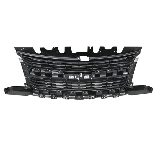 For 2015-2019 20 Chevrolet Colorado Front Bumper Upper Grille Gloss Black Grill