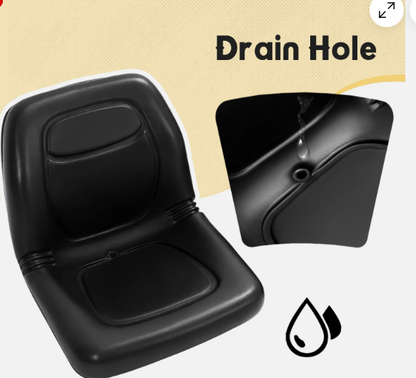 1x Black Seats For John Deere Gator TX 4X2 HPX 4X4 6X4 TRAIL TH 6X4 550 #VG12160