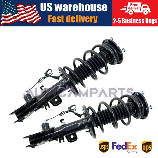 2PCS Front Shocks Struts Assembly w/Electronic For Lincoln MKT 3.5L 3.7L 2013-19