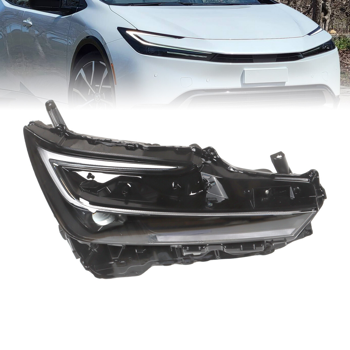 Full LED Headlight W/DRL For Toyota Prius 2023 2024 2025 Right Side 81140-47B00