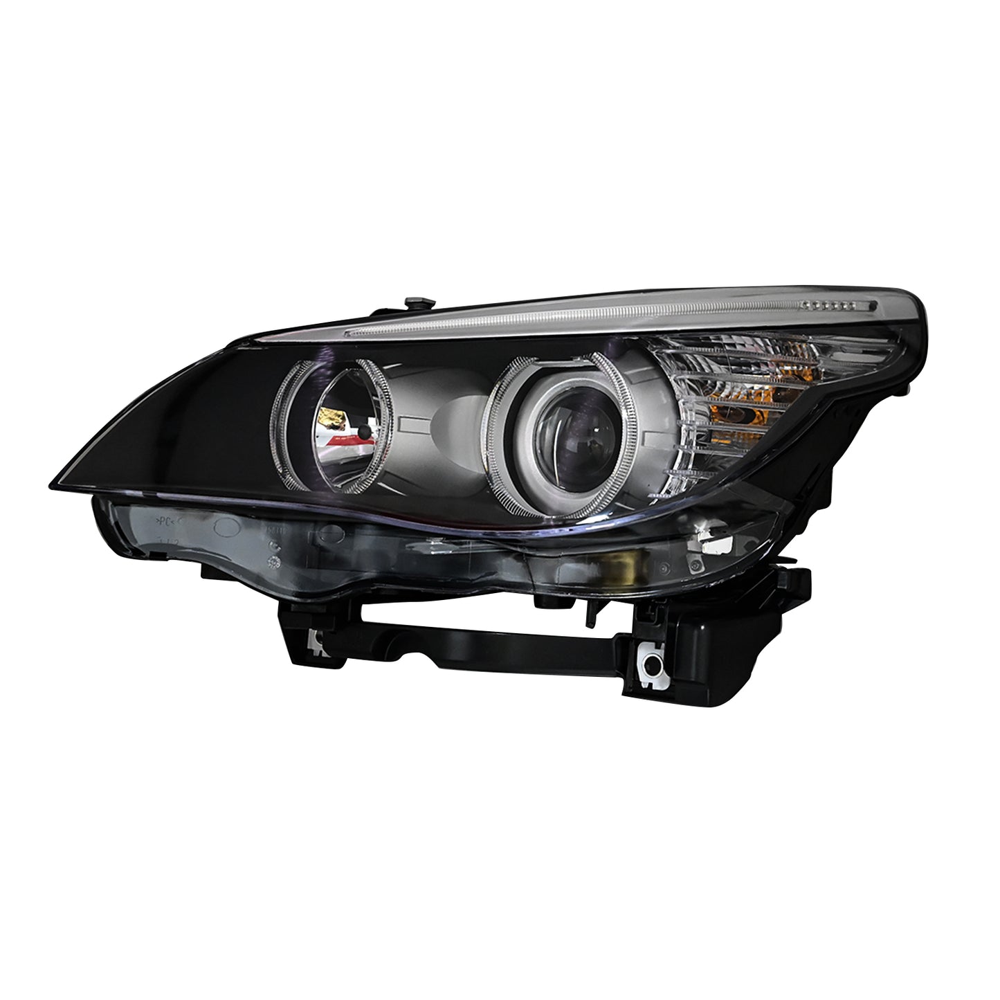 63127177731 For BMW 528i Base 08-10 Left Headlight Halogen Projector Replacement