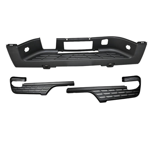 Rear Bumper Step Pad Kit For 2007-2013 Chevrolet Silverado GMC Sierra 1500 2500