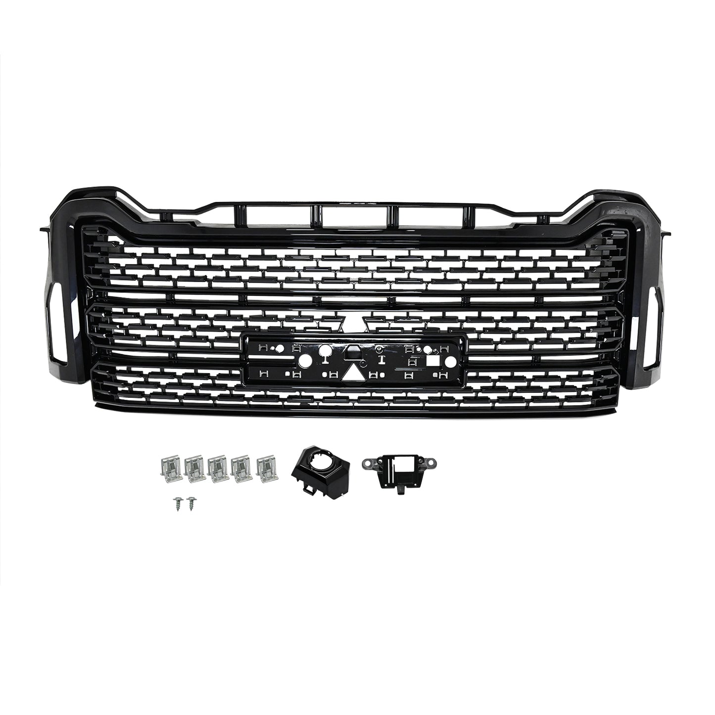 For 2020-23 GMC Sierra 2500 HD 3500 HD Denali Front Bumper Grille W/ Camera