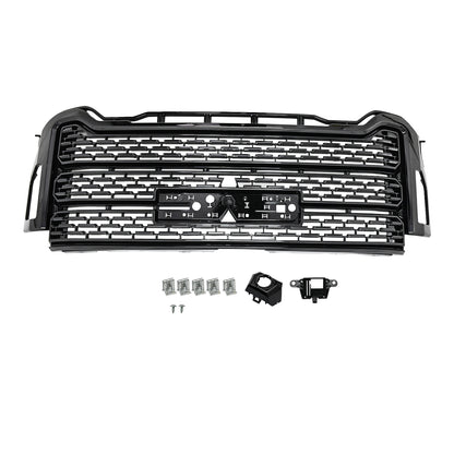For 2020-23 GMC Sierra 2500 HD 3500 HD Denali Front Bumper Grille W/ Camera