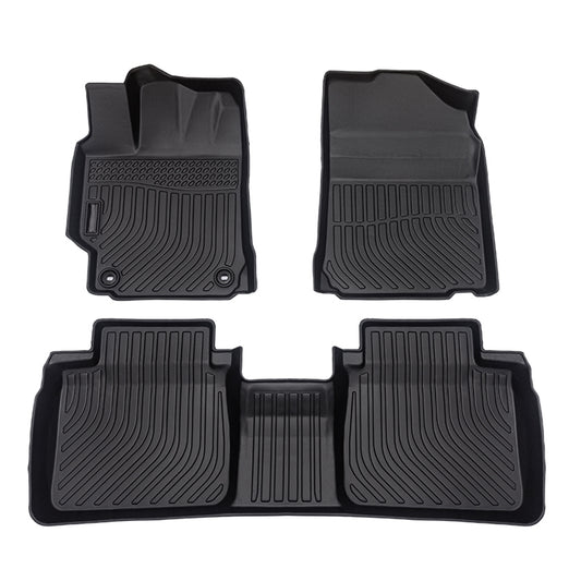 Floor Mats Liner For 2012-2017 Toyota Camry 4-Door Front & Rear All Weather TPE