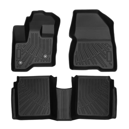 3D Floor Mats Liner For 2009-2019 Ford Flex 4-Door Front & Rear All Weather TPE