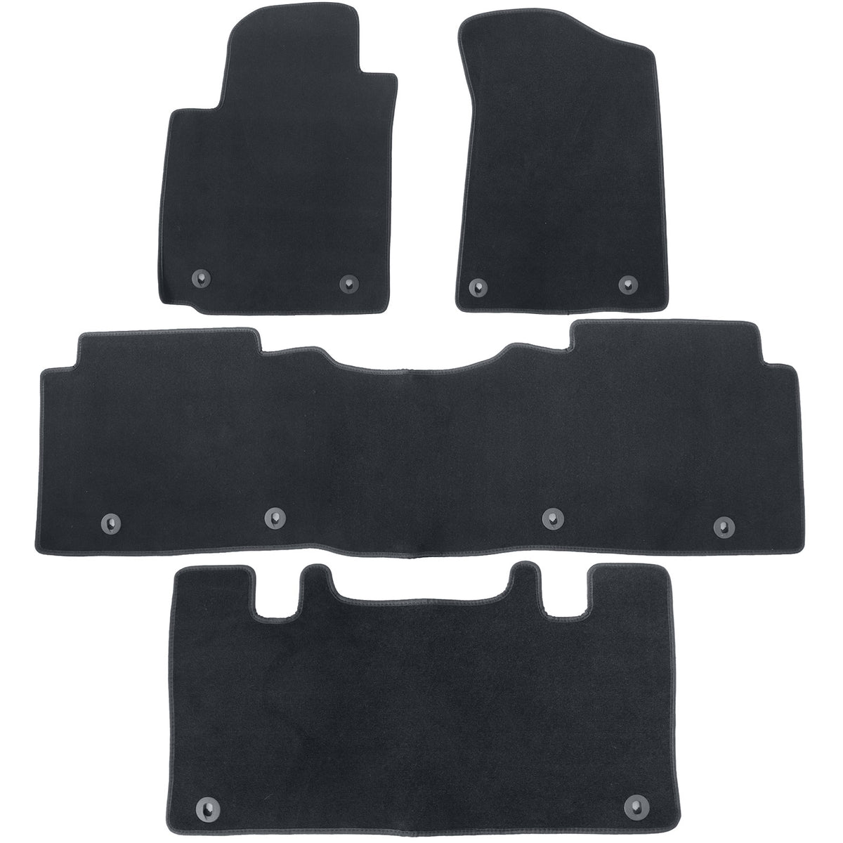 2013 2014 2015 2016 For Nissan Armada Infiniti QX80 Floor Mats Carpet Velour New