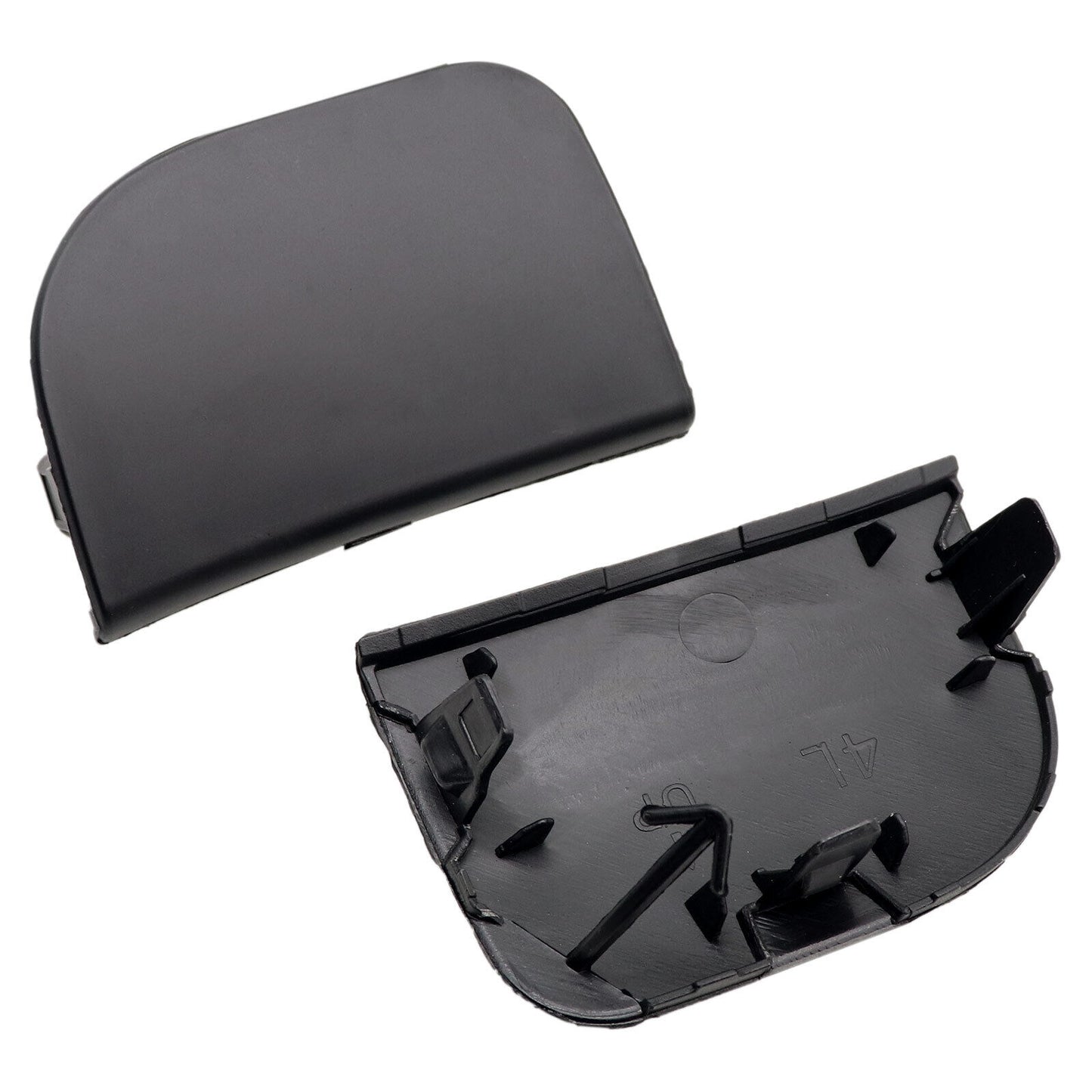 Fit for TOYOTA Prius 2012-2015 Black Front Bumper Tow Eye Hook Cover Cap X2