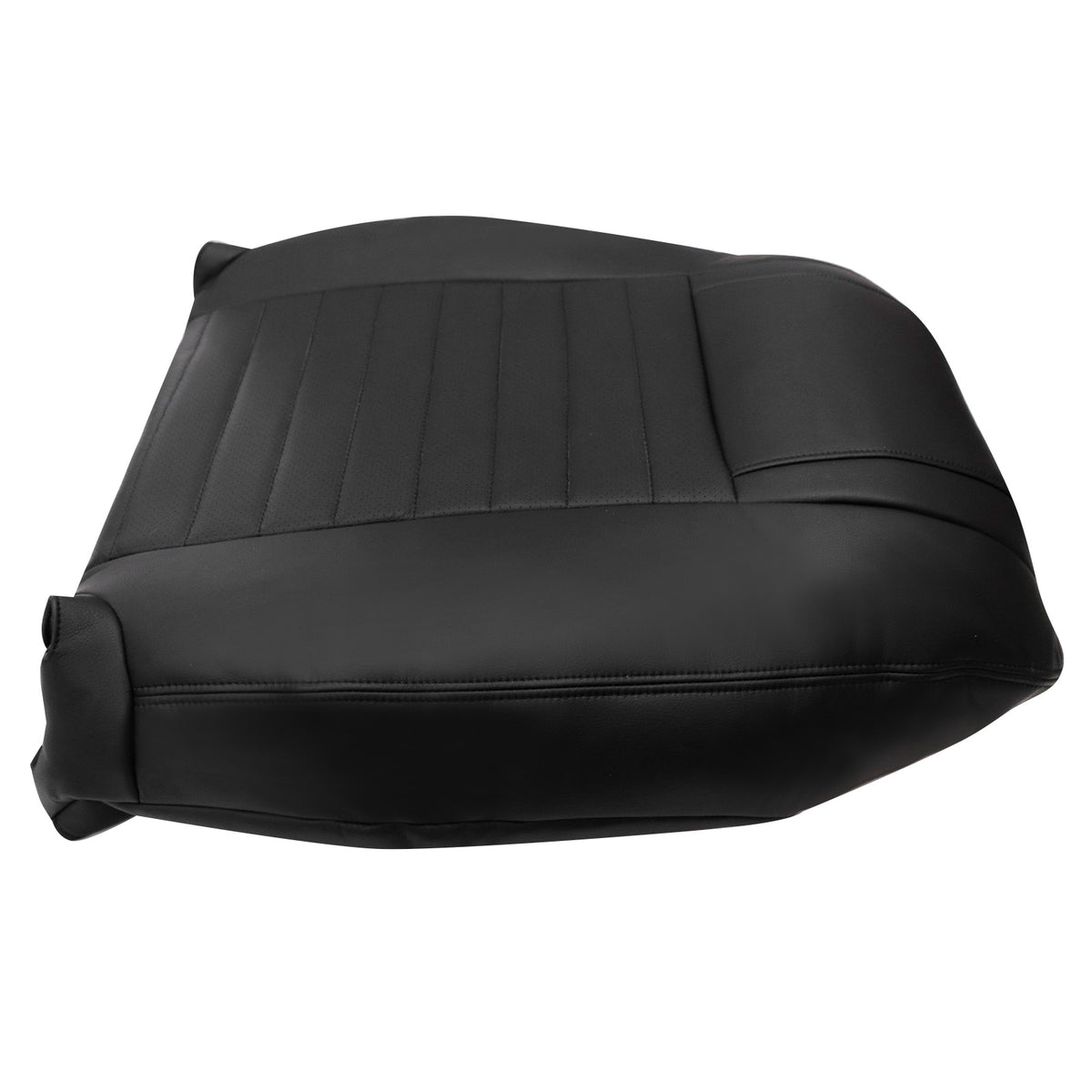 For 2005-2009 Ford Mustang GT 2-Door Driver Top AC Leather Seat Cover Black