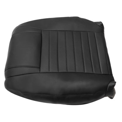 For 2005-2009 Ford Mustang GT 2-Door Driver Top AC Leather Seat Cover Black