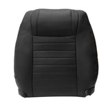 For 2005-2009 Ford Mustang GT 2-Door Driver Top AC Leather Seat Cover Black