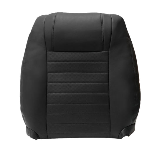 For 2005-2009 Ford Mustang GT 2-Door Driver Top AC Leather Seat Cover Black