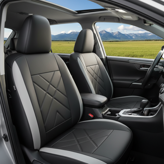Toyota Seat Cover Scene - Meadow & Mountain